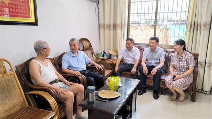 省有色院开展“七一”走访慰问党员活动